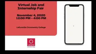 Virtual Job Fair 2020 Tutorial - Full Video
