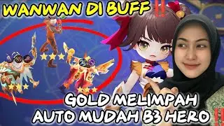 COMMANDER SPAM GOLD JADI MUDAH B3 HERO‼️| BERMAIN COMMANDER WANWAN #magicchessgogo #gochessgo 