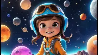 Coco the Astronaut &ndash; Space Bounce Song! | Fun Outer Space Rhyme for Kids | Galactic Adventure Tune