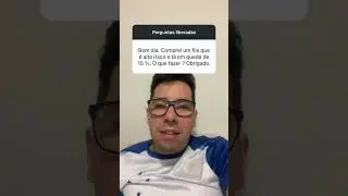 Alto risco = alta chance de dar merda