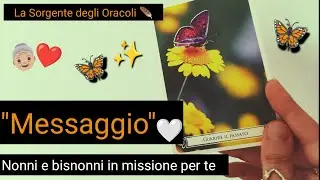 🧿Il messaggio dai tuoi cari che non ti aspetti👵🏻❤️🧿🪶
