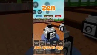 gatcha rare pet zen egg dan sprou egg#f2p #roblox #growagarden #games #gatcha #fyp