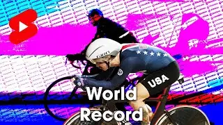 Track Cycling&rsquo;s Wild card Ashton Lambie Will Be On The Podcast Tomorrow #shorts #worldrecordbreaker