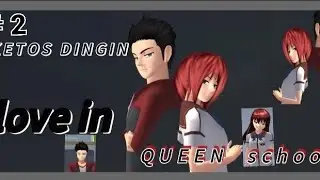 KETOS LOVE IN QUEEN SCHOOL //EPS 2 KEBENARAN KELUARGA VIKTORIA //sakura school simulator//