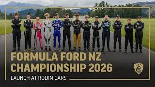 Formula Ford NZ Championship 2026 Launch at Rodin Cars