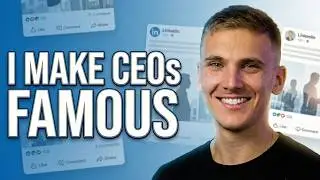 He makes people famous on LinkedIn! LinkedIn Growth Strategy
