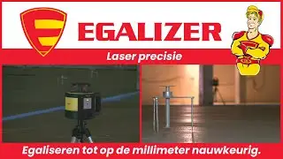 Egaliseren met laser precisie