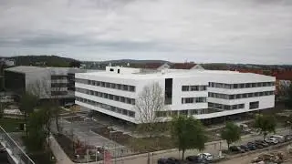 Campus St. P&ouml;lten Zeitraffervideo Timelapse