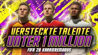 FIFA 20: VERSTECKTE TALENTE im KARRIEREMODUS!!✅🔥📈 Karrieremodus Potenzial #1