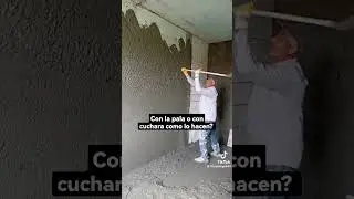 El tarrajear con pala m&aacute;s R&aacute;pido