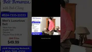 [Clip 2] Home Shopping Male Model Sales More Belts #comedy #shorts #throwback
