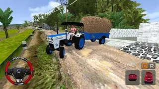 Swaraj Fully Loaded Tractor Mod For Bussid - Offroad Drive 😱 - Bus Simulator Indonesia Gameplay 