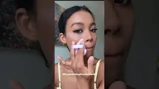 Check out this hack using out Insta-Ready Setting Powder Duo in shade Taro 💜
