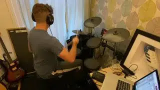 Meshuggah Spasm drum cover by Andres Pellegrino