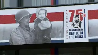 World War Two Battle of the Bulge re-enacted on 75th anniversary