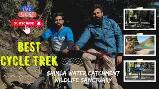 Cycling in Shimla Water Catchment Wildlife Sanctuary | Hidden Forest Trail | Travel Vlog 2025