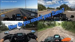 Garmin Zumo XT Mounting to Harley and ATV