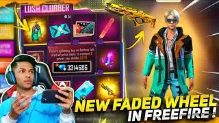 New Faded Wheel Event I Got New Lush Clubber Bundle & New Golden Plasma Skin At Garena Free Fire
