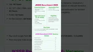 JKSSB new recruitment 2026/JKSSB recruitment 2026/JKSSB new recruitment 2025/jkssb/jkssb 2026