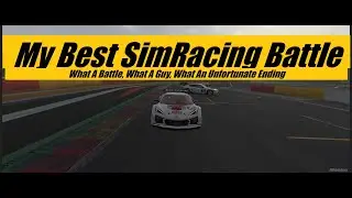 My Best Sim Racing Overtake And Battle For P2 - Corvette Z06 GT3 Vs BMW M4 GT3 And WHAT A BATTLE!