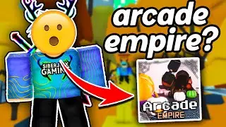 ARCADE EMPIRE UPDATED?? Playing my first Roblox Game...