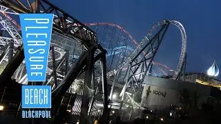 Blackpool Pleasure Beach Vlog | August 2018 | Late Night Riding & Fireworks