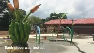 Inside White House's new splash pad