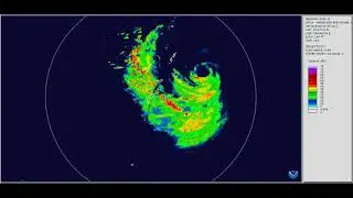 Guam Radar Animation of Typhoon Mangkhut (2018)