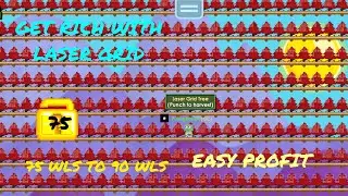 HOW TO PROFIT WITH LASER GRID 2020 [NO FARM & BREAK] - GROWTOPIA PROFIT 2020