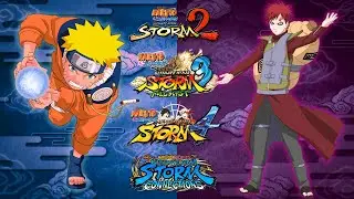 Naruto VS Gaara Battle EVOLUTION in Ultimate Ninja Storm games
