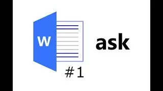How to use ask rule in mail merge