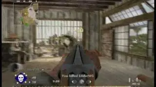Call of duty 5 WORLD AT WAR doubled barreled Shotgun Montage 140 kills