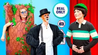 Fake VS Real Funny Brains! Sneaky Challenge!