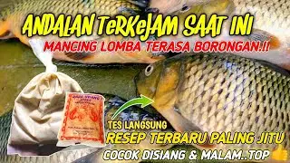 UMPAN ANDALAN PALING KEJAM SAAT INI‼️RACIKAN UMPAN JITU MANCING IKAN MAS LOMBA