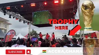 The FIFA World Cup Trophy Tour | Coca Cola Qatar 2022 | Accra - Ghana Version
