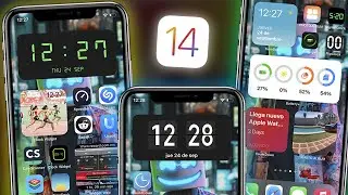 TOP 8 WIDGETS para iOS 14 &iexcl;LOS M&Aacute;S CH1NGONES!