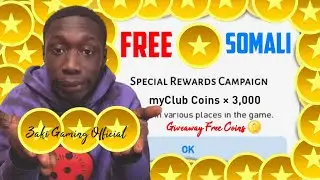 Free 3,000 myClub Coins 🪙 | Giveaway Coins In Pes Mobile