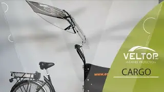 VELTOP CARGO - Wetterdach f&uuml;r Cargo bike Transportrad Lastenrad