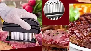 48 Needle Stainless Steel Meat Tenderizer