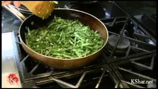 Kookoo Lubia | Persian Green bean omelette | کوکولوبیا