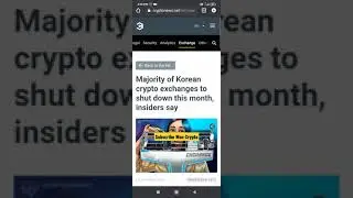 Korean crypto exchanges to shut down this month, insiders say #Shorts #Youtubeindia #Koreanexchange