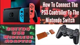 USB-адаптер 8bitDo для подключения контроллера PS3 | Лучше, чем контроллер Nintendo Switch Pro |