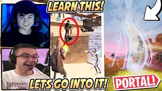 Performance Mode OP! Bugha's 200 IQ Play You NEED To KNOW! NEW PORTAL In Fortnite! - Highlights