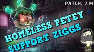 Ziggs Support OP! Full Commentary Support Gameplay Guide by Homeless Petey