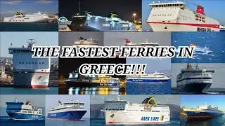 The Fastest Ferries In Greece!!!! |The Shipfriend