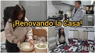 Yo digo que son cosas útiles… Juan dice que no caben 🤭❤️ | Renovación de nuestra casa con SHEIN