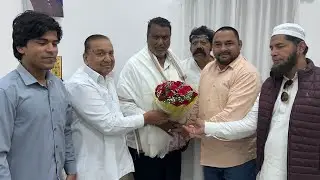 All India Muslim Minority organization ke janib  Telangana Minorities Welfare Minister laxman kumar