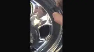 This is why you should only use bolt in valve stems for racing.