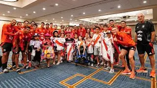 La Bicolor recibió una grata visita en Dallas