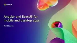 Angular and ReactJS for mobile and desktop apps